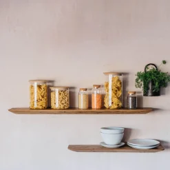 Floating Wood Shelf 60cm