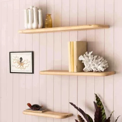 Floating Wooden Shelves