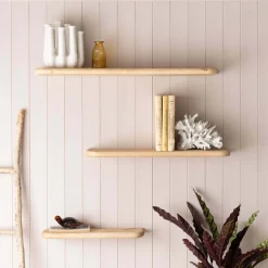 Floating Wooden Shelves