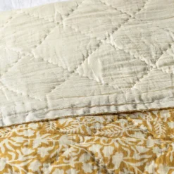 Floral Block Printed Quilts