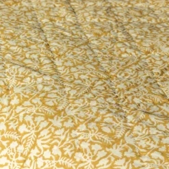 Floral Block Printed Quilts