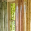Floral Block Printed Single Curtains