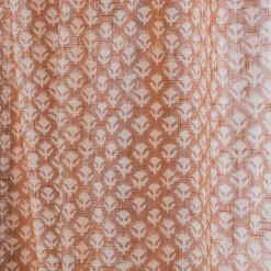 Floral Block Printed Single Curtains