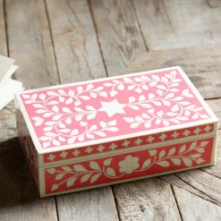 Floral Inlay Boxes