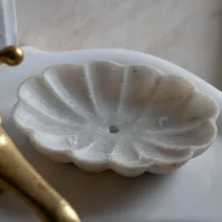 Flower Marble Soap Holder