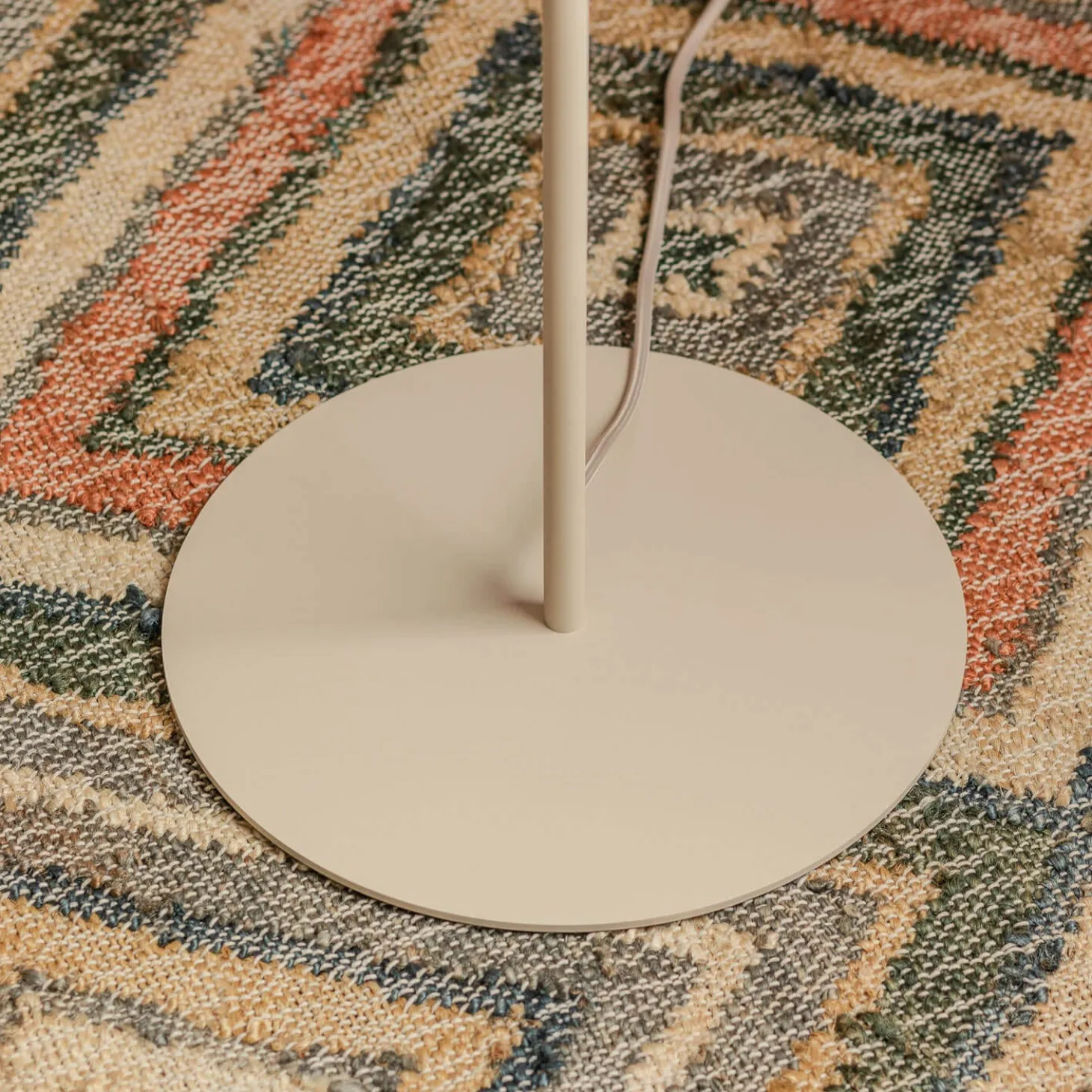 Fluted Fabric Floor Lamp