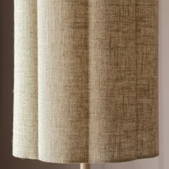 Fluted Fabric Table Lamp