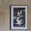 Framed Birds in Flight Print