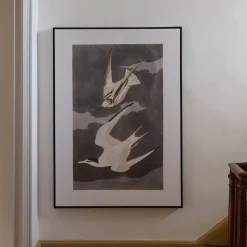 Framed Birds in Flight Print