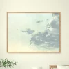 Framed Evening Clouds Print
