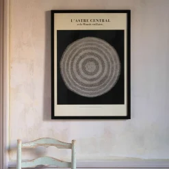 Framed L'astre Print