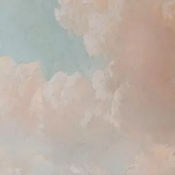 Framed Light Clouds Print Small