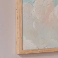 Framed Light Clouds Print Small