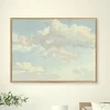 Framed Morning Clouds Print