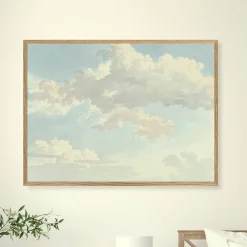 Framed Morning Clouds Print