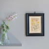 Framed Ranunculus Pressed Flowers