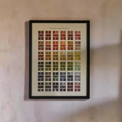 Framed Watercolour Swatch Print