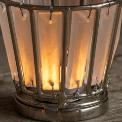 Frankie Frosted Glass Tealight Holder