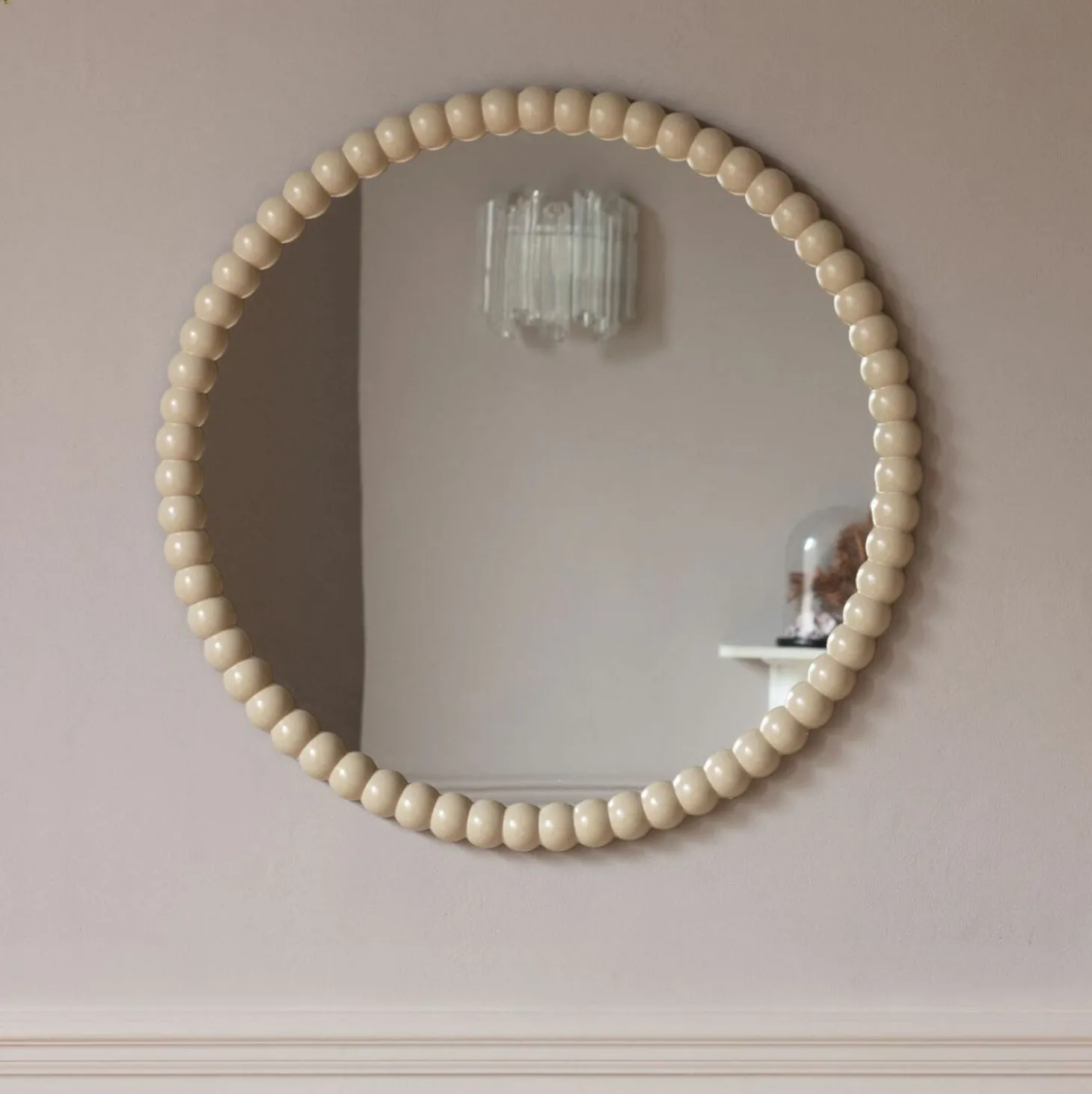 Freya Cashmere Wall Mirror