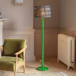 Freya Green Floor Lamp
