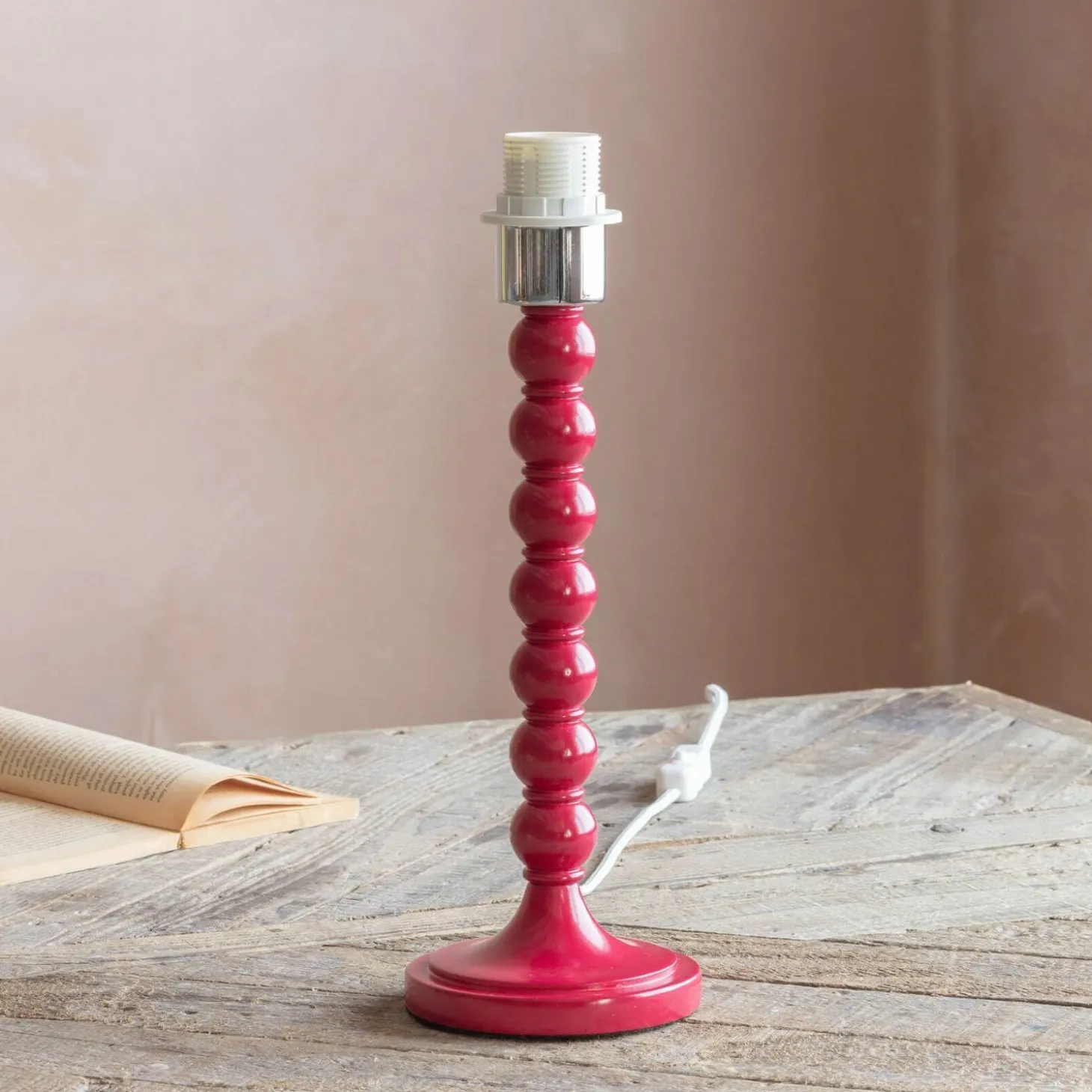 Freya Red Table Lamp