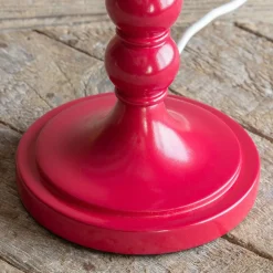 Freya Red Table Lamp