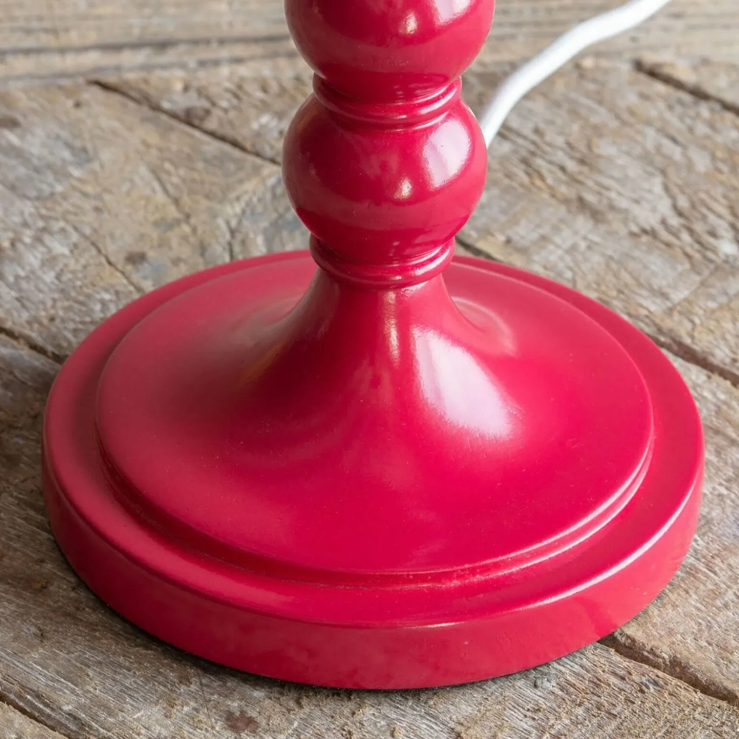 Freya Red Table Lamp