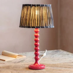 Freya Red Table Lamp