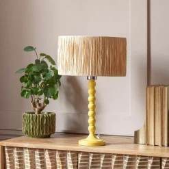 Freya Yellow Table Lamp
