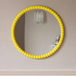 Freya Yellow Wall Mirror