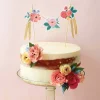 Garden Party Cake Topper