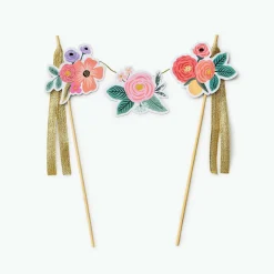 Garden Party Cake Topper