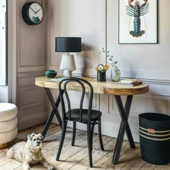 Gio White Teddy Stool