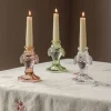 Glass Fish Candle Holders
