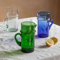 Glass Moroccan Jugs