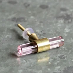 Glass Rod Drawer Knobs