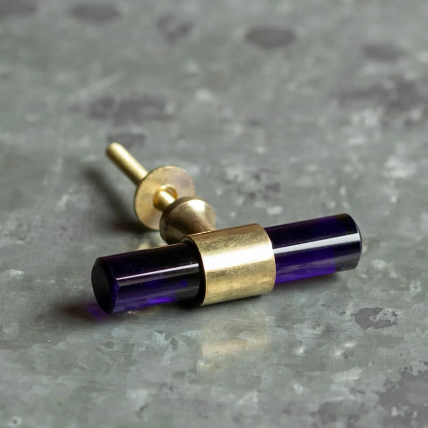 Glass Rod Drawer Knobs
