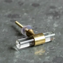 Glass Rod Drawer Knobs