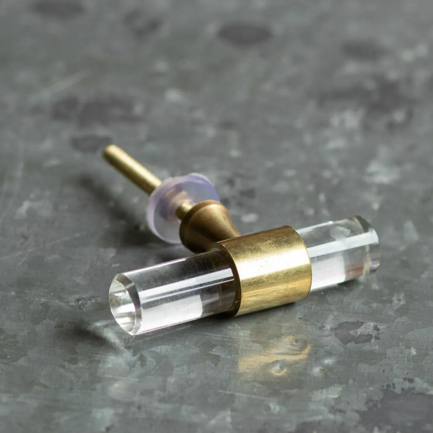 Glass Rod Drawer Knobs