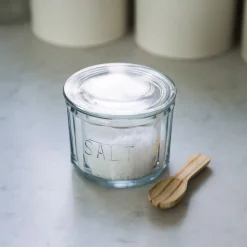 Glass Salt Pot