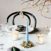 Glitter Pinecone Candle Ring
