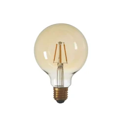 Globe Amber LED E27 Bulb