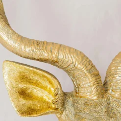 Gold Antelope Wall Light