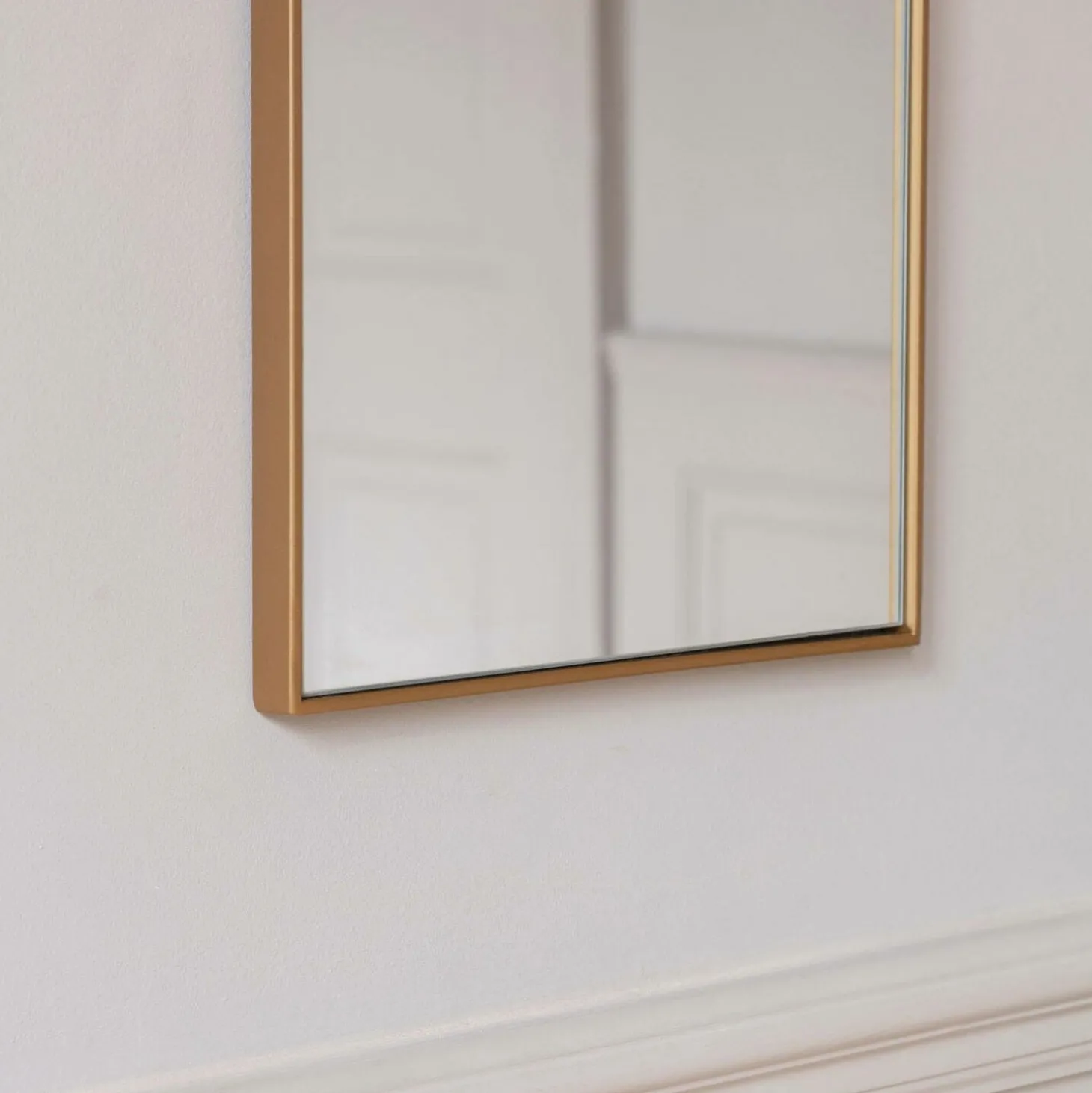 Gold Arch Wall Mirror