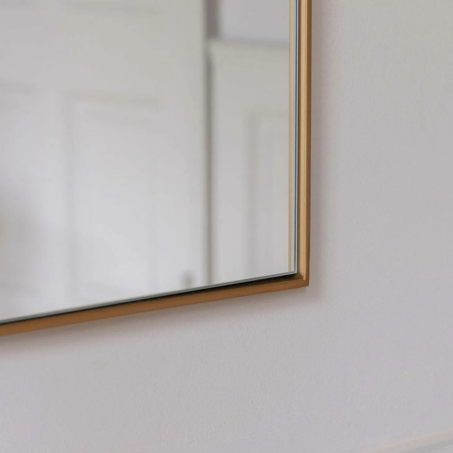 Gold Arch Wall Mirror