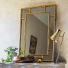 Gold Bamboo Mirror