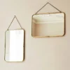 Gold Carriage Mirrors