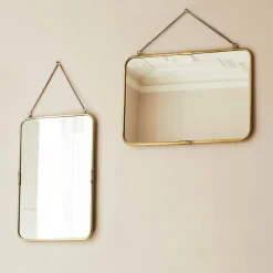 Gold Carriage Mirrors