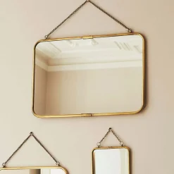 Gold Carriage Mirrors