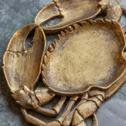 Gold Crab Trinket Dish